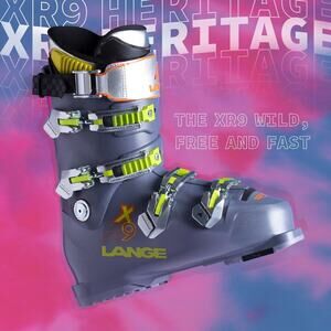 LANGE XR9 SKI BOOTS ~ 230 Mondo US Men’s Size 5 Or Women’s Size 6 Heritage